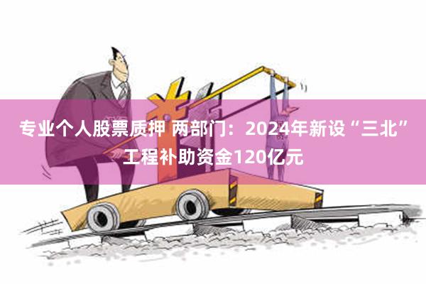 专业个人股票质押 两部门：2024年新设“三北”工程补助资金120亿元