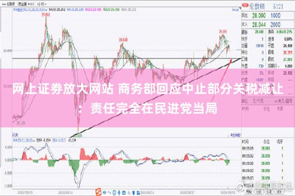 网上证劵放大网站 商务部回应中止部分关税减让：责任完全在民进党当局