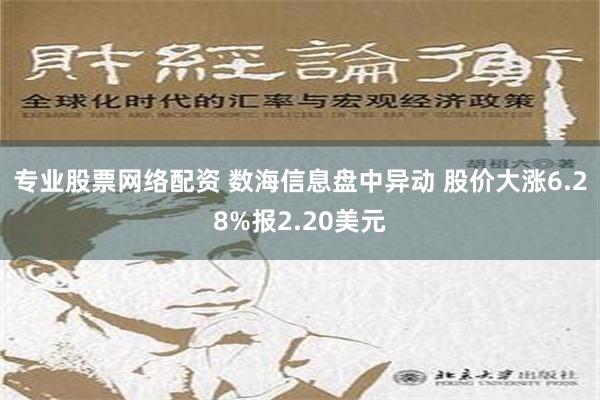 专业股票网络配资 数海信息盘中异动 股价大涨6.28%报2.20美元