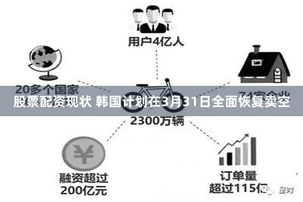 股票配资现状 韩国计划在3月31日全面恢复卖空